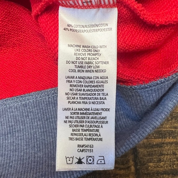 Tommy Hilfiger Sport Colorblock spellout Full Zip Hoodie Jacket Womens XS - Picture 3 of 6